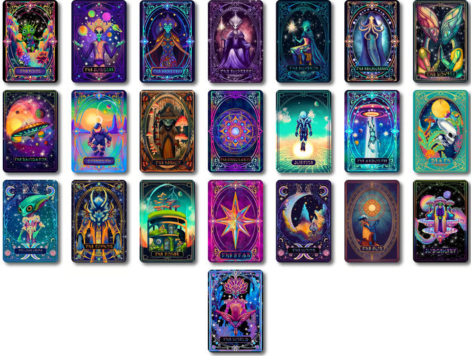 Alien Tarot Deck – Pocket Edition