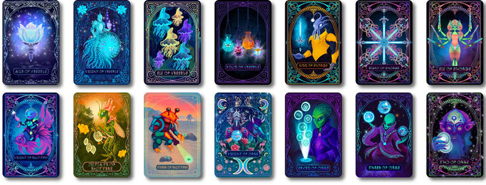 Alien Tarot Deck – Pocket Edition